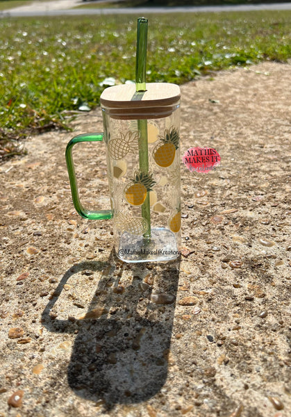 Pineapple Glass Cup