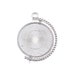 Rotating Round Alloy Necklaces