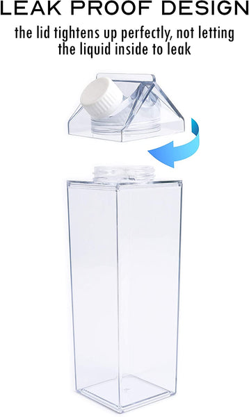 Milk Carton Water Bottle